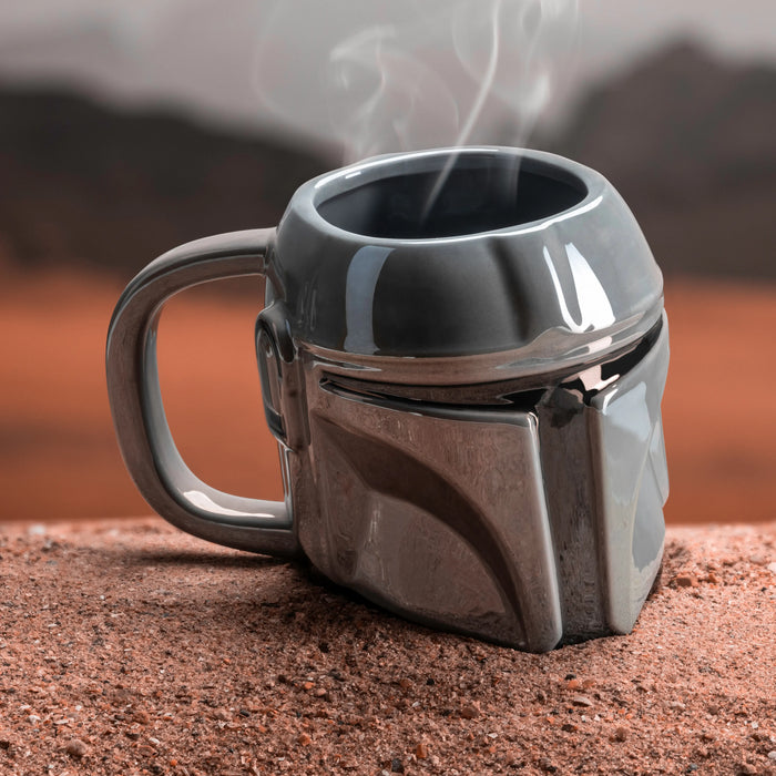 The Mandalorian 3D-Becher Din Djarins Helm