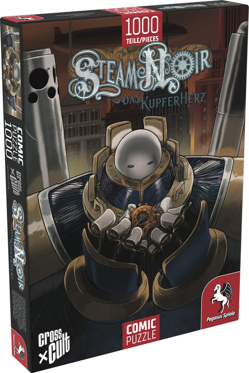 Comic-Puzzle Steam Noir: Das Kupferherz