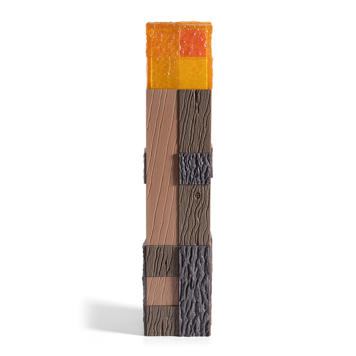 Lampada torcia Minecraft