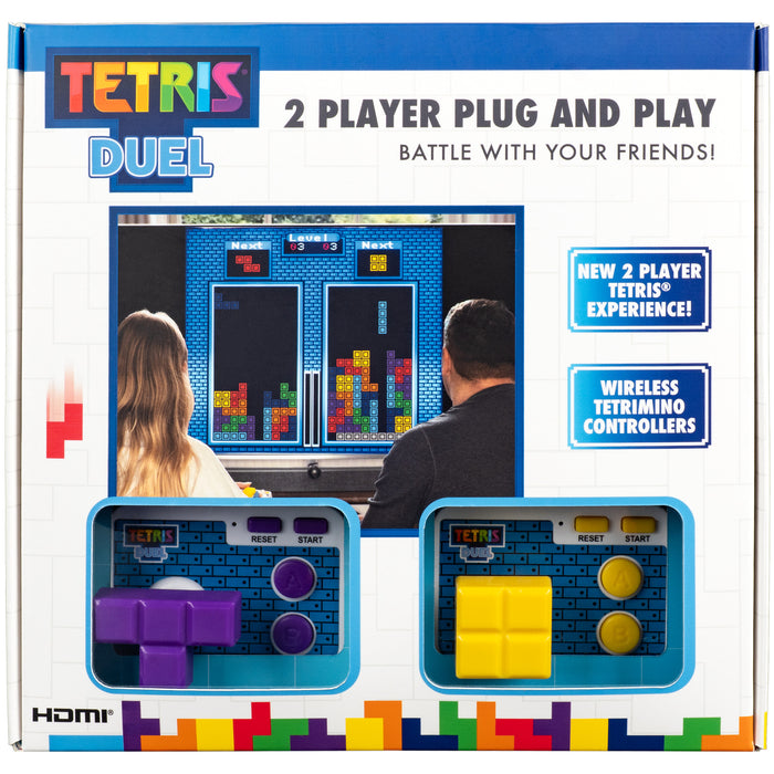 Tetris Duel Plug and Play Console - 2-Spelersduel
