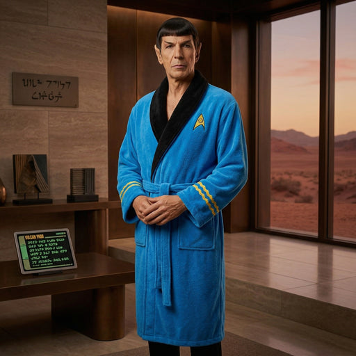 Star Trek Spock badjas actiefoto