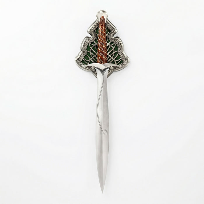 El Señor de los Anillos Réplica de la Espada Dardo de Bilbo con Soporte de Pared