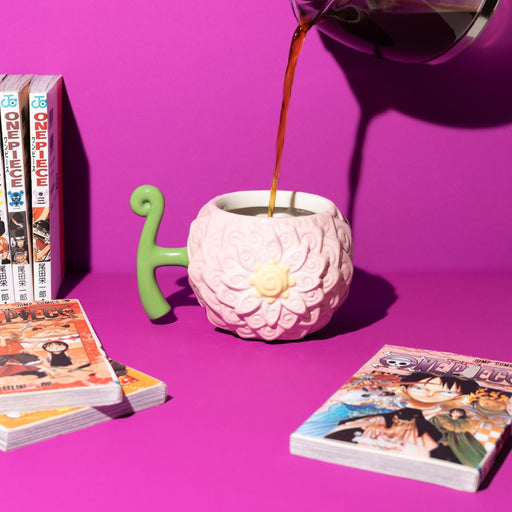 One Piece Nico Robin Bloemen-Bloemen-Vrucht 3D mok alternatief aanzicht