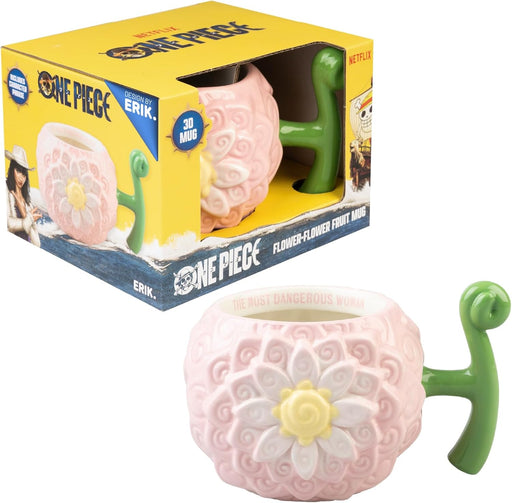 One Piece Nico Robin Bloemen-Bloemen-Vrucht 3D mok hoofdweergave