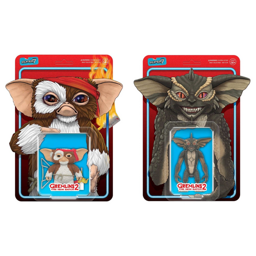 Figuras de acción Gremlins ReAction: todas las variantes