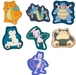 Pokémon contourkussens: alle varianten