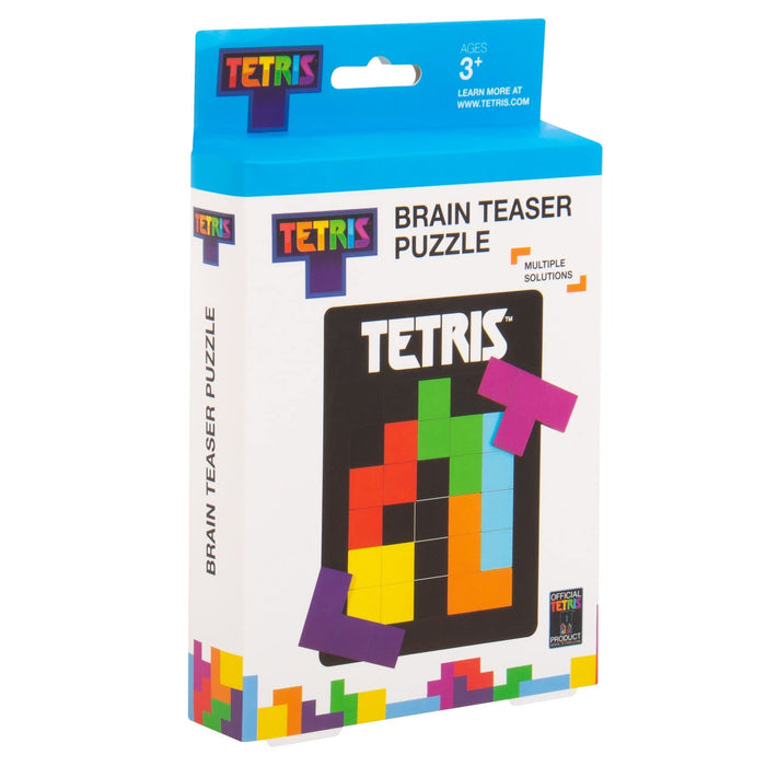 Tetris Tetrimino Knobelspiel aus Holz