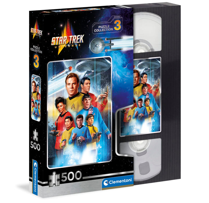 Star Trek Puzzle mit der Crew der Enterprise