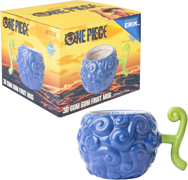 One Piece 3D Gum-Gum Fruit Mug side view