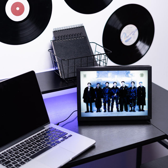 BTS LED-Leuchtbild