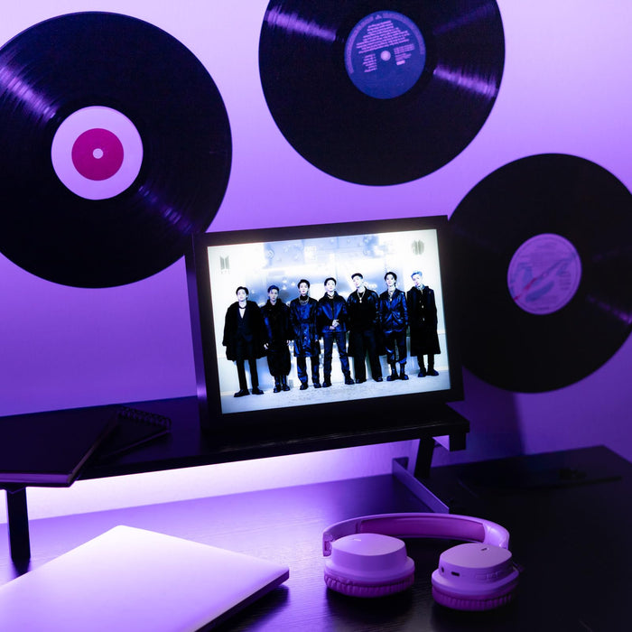 BTS LED-Leuchtbild