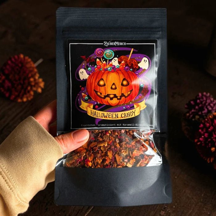 Halloween Candy Früchtetee mit Karamell-Birne-Geschmack