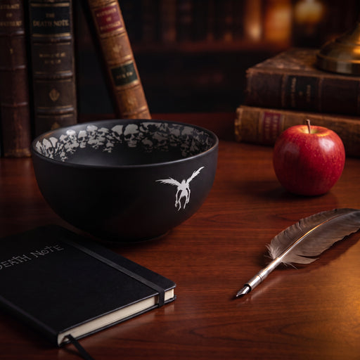 Death Note aardewerk kom met Ryuk design