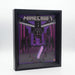 Efecto lenticular 3D mostrando Ender Dragon y Endermen