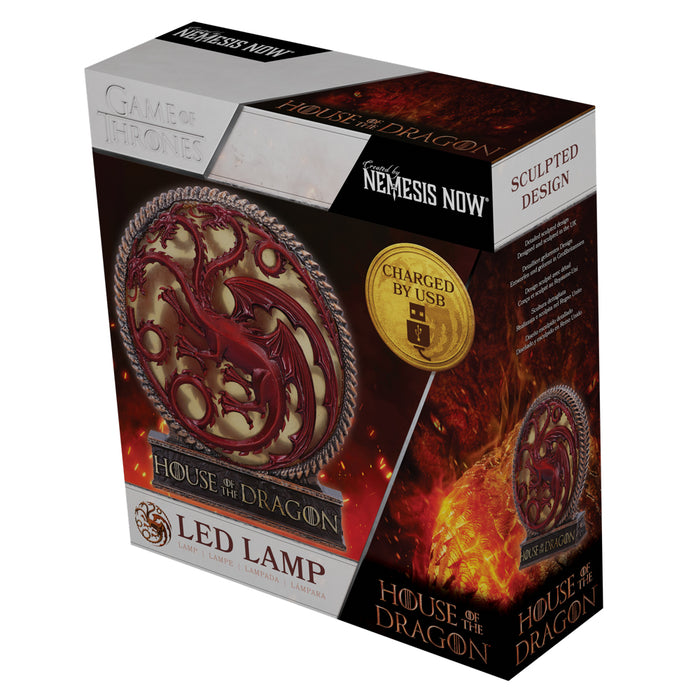 House of the Dragon Wappenleuchte Targaryen