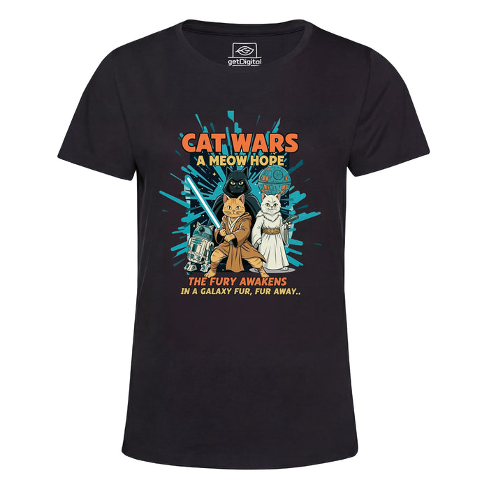 Cat Wars - A Meow Hope - Main view Girlie Black