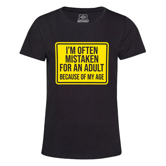 Mistaken For An Adult - Hoofdweergave Girlie Zwart
