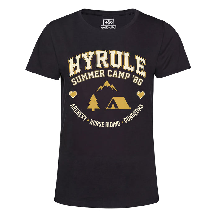 Hyrule Summer Camp - Vue de face Girlie Noir