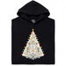 Boomverwoester - Kerstmis volgens keizerlijke voorschrift - Frontaanzicht Hoodie Zwart