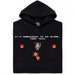 Take this Hobbit - Vista frontal Hoodie Negro