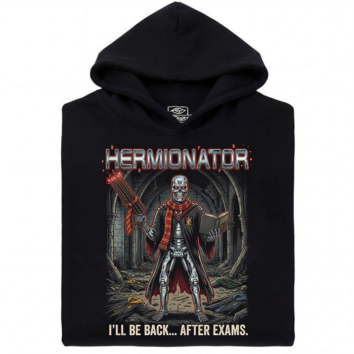 Hermionator - Main View Hoodie Black