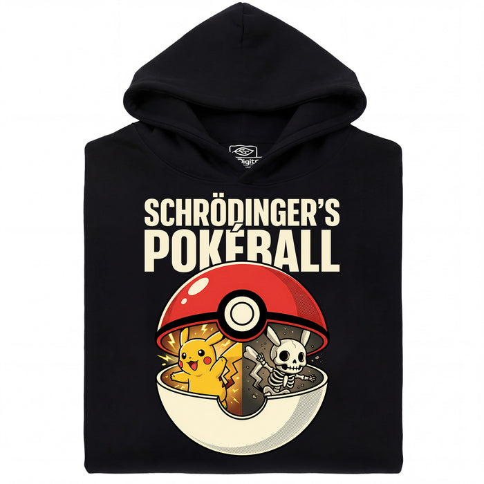 Schrödinger's Ball - Vista principal Sudadera Negro