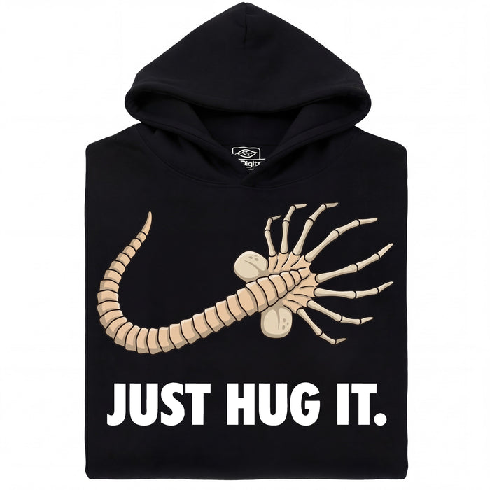 Just Hug It - Main view Hoodie Black