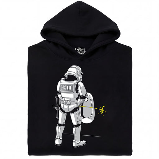 Trooper Aim - Vooraanzicht Hoodie Zwart