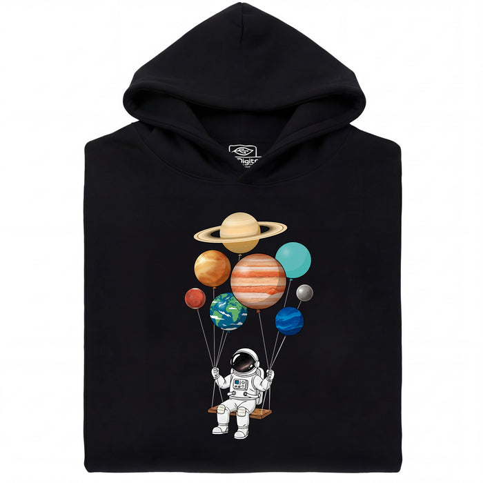 Cosmic Swing - Vista principal Sudadera Negro