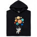 Cosmic Swing - Vista principal Sudadera Negro