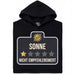 Zon - Niet Aanbevolen - Hoofdaanzicht Hoodie Zwart