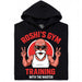 Training with the Master (Colourized) - Hoofdaanzicht Hoodie Zwart