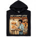 Happy Little Mushroom Cloud - Main view Hoodie Black
