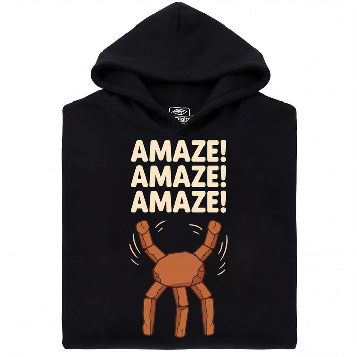 Amaze Amaze Amaze - Main view Hoodie Black