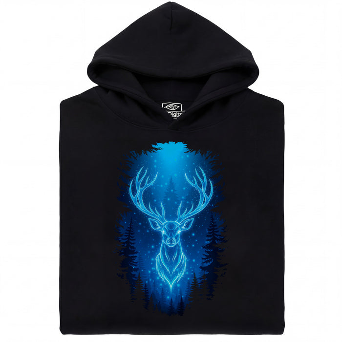 Forest Patron - Hoofdaanzicht Hoodie Zwart