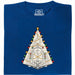 Boomverwoester - Kerstmis volgens keizerlijke voorschrift - Frontaanzicht T-Shirt Blauw