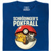 Schrödinger's Ball - Vista principal Camiseta Azul