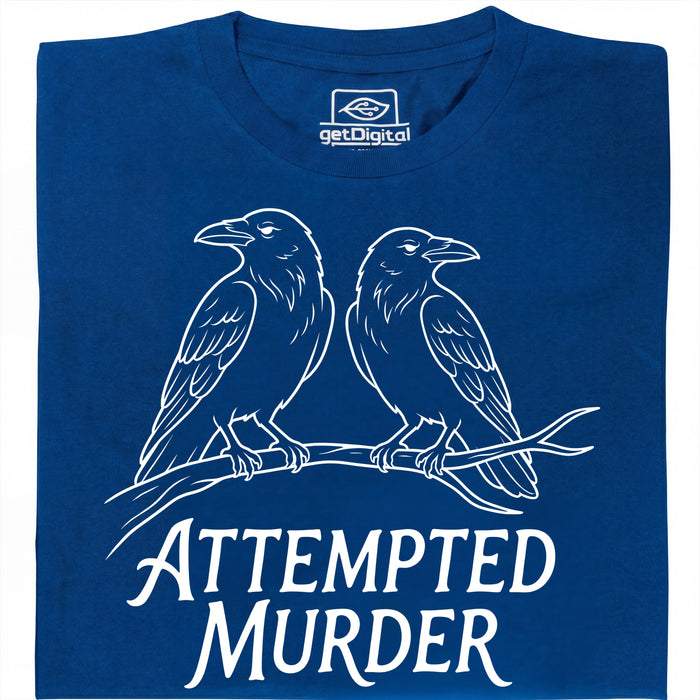Attempted Murder - Hoofdweergave T-shirt Blauw
