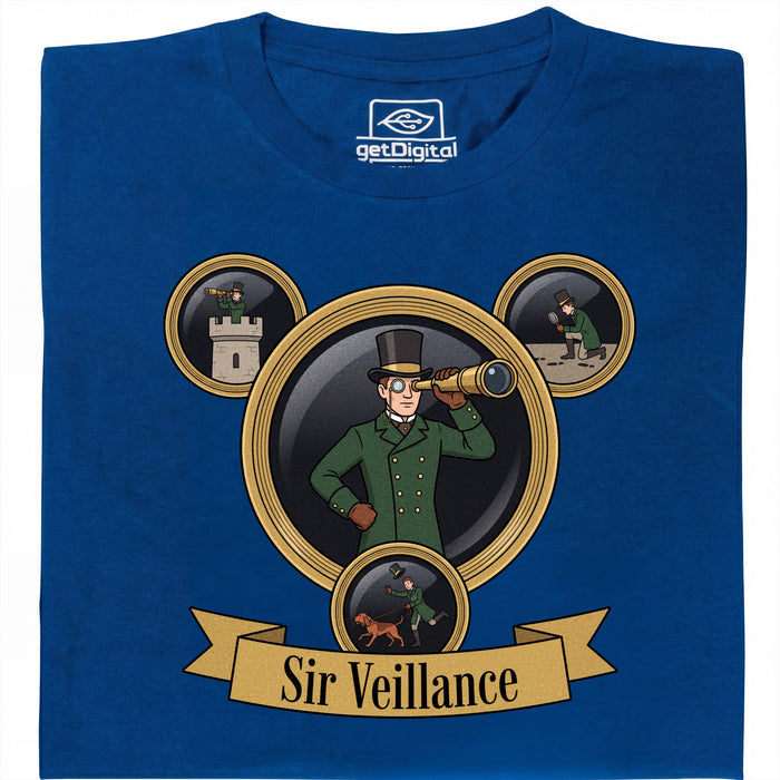 Sir Veillance - Main view T-Shirt Blue