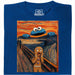 De Schreeuw - Koekiemonster Editie - Hoofdweergave T-Shirt Blauw