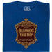 Ollivanders Wand Shop - Hoofdaanzicht T-shirt Blauw