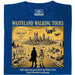 Wasteland Walking Tours - Visualizzazione principale T-Shirt Blu