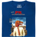 P.M. Magazine 11/1978 Il Dinosauro in Noi - Vista principale T-Shirt Blu