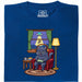 Do Not Disturb - Vista principale T-Shirt Blu