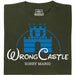Sorry Mario - Vista principale T-shirt Verde Scuro