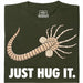 Just Hug It - Main view T-shirt Dark Green