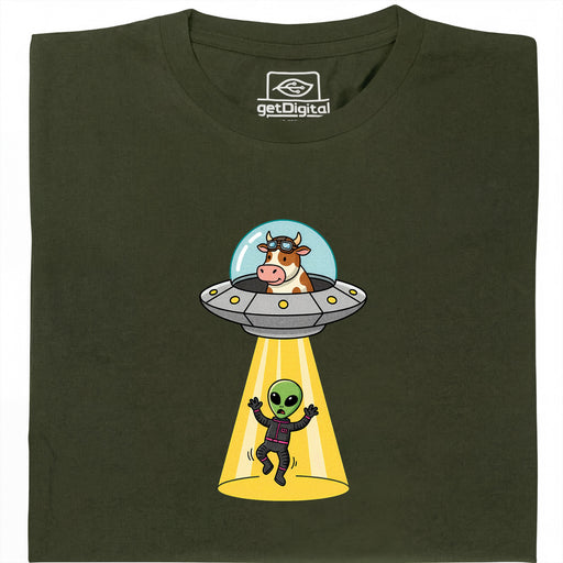 Revenge of the Cow - Vue principale T-shirt Vert foncé