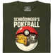 Schrödinger's Ball - Vista principal Camiseta Verde oscuro