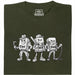 Ctrl Alt Del - The Hardest Gang on the Keyboard - Main View T-Shirt Dark Green