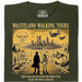 Wasteland Walking Tours - Visualizzazione principale T-Shirt Verde Scuro